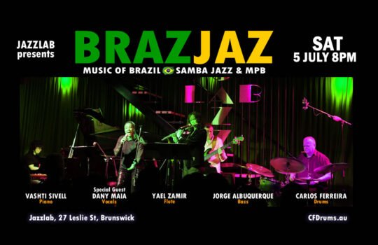BrazJaz Ensemble At Jazzlab – Samba Jazz & MPB